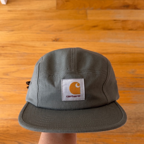 NWT Carhartt WIP Work In Progress Line Backley Cap in Grey Green FLAW - Picture 9 of 13